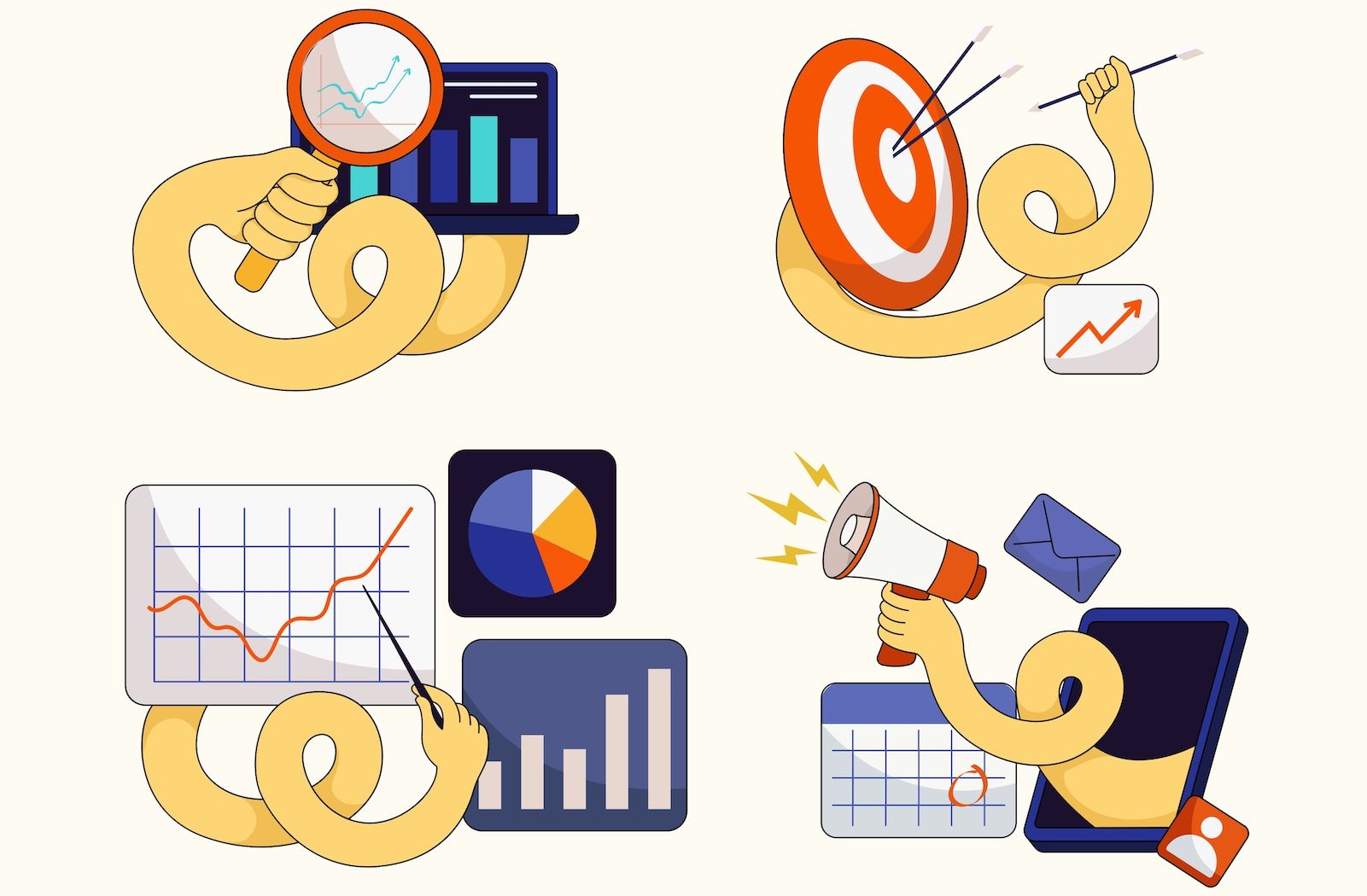 Dashboard showing brand tracking across ChatGPT, Perplexity, and Google AI